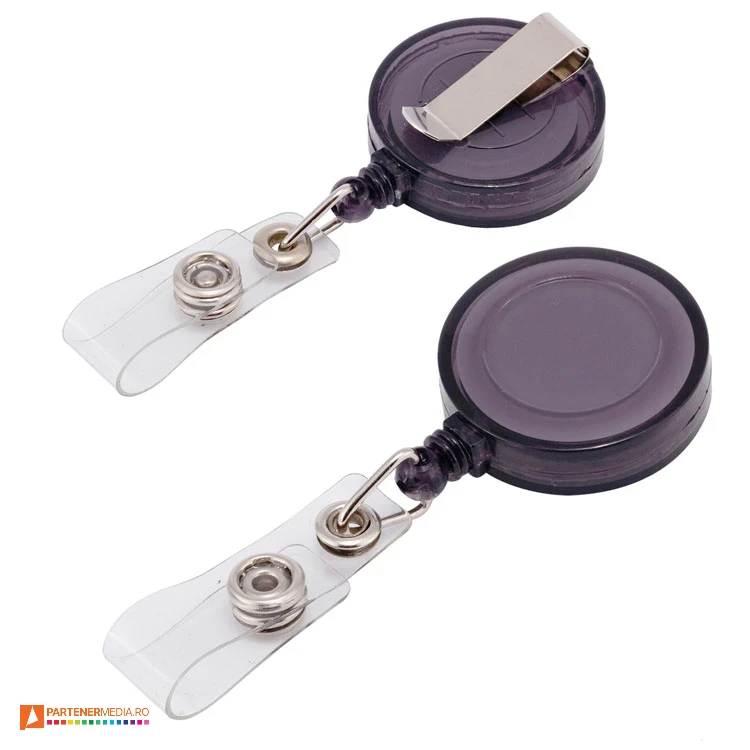 pass holdere promotionale cu design clasic din plastic r08004 poza 1