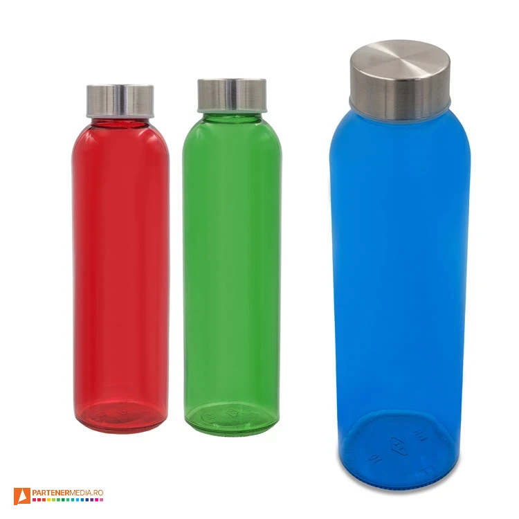 sticle colorate de 500 ml cu capac metalic r08176