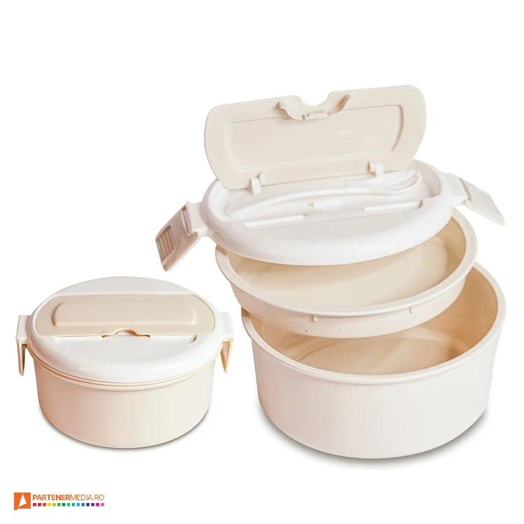 caserole promotionale rotunde cu 2 compartimente r08240 caserole promotionale rotunde cu 2 compartimente r08240 poza 1