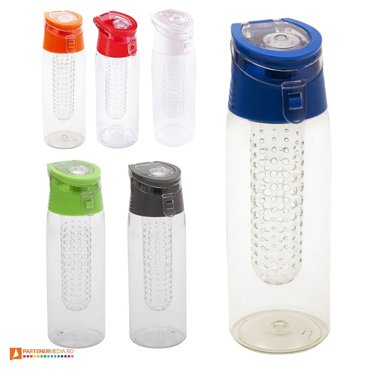 bidoane transparente de 750 ml cu infuzor r08313