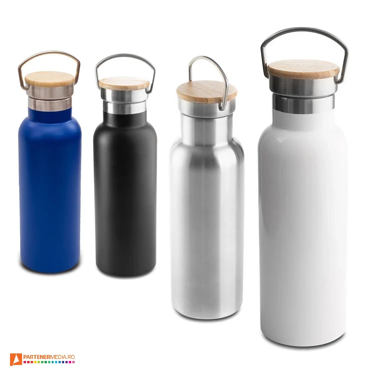 bidoane promotionale termoizolante cu maner pliabil r08412
