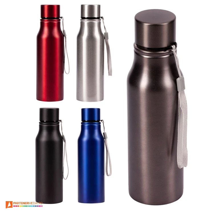 bidoane metalice promotionale din otel inoxidabil r08418