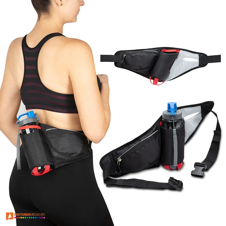 borsete sport cu compartiment de sticla r08458 poza 1