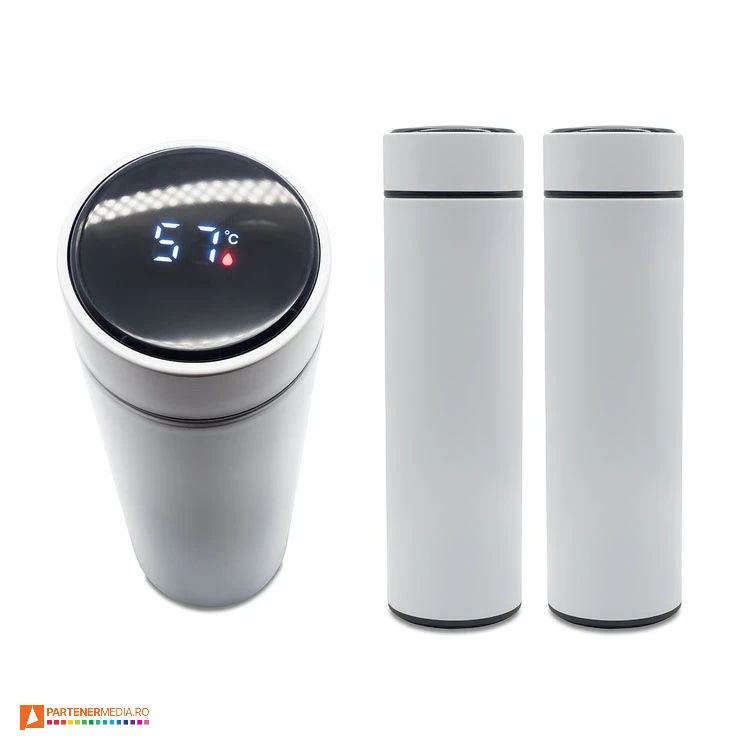 termosuri de 420 ml cu termometru digital r08779 poza 1