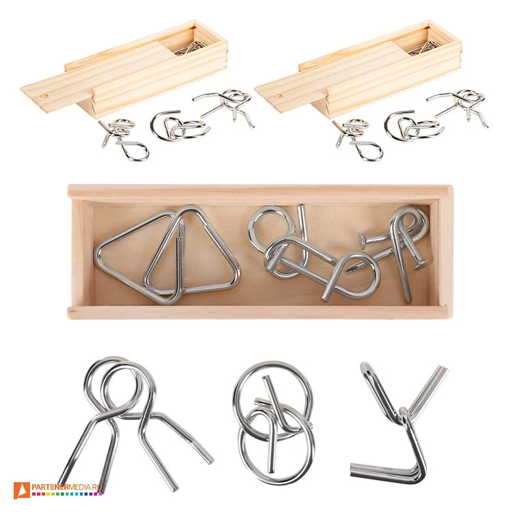 seturi de jocuri metalice de tip puzzle r08856 seturi de jocuri metalice de tip puzzle r08856 poza 1