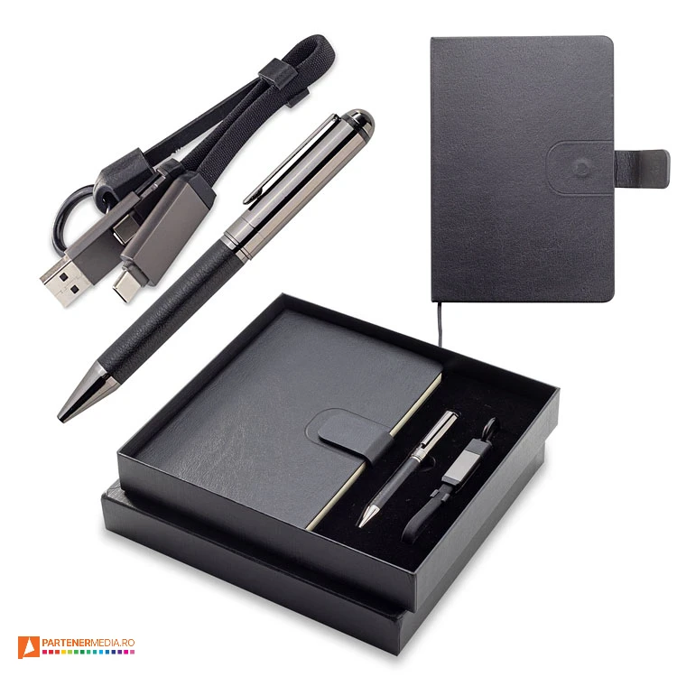 carnetele a5 cu pix si cabluri usb r17022 poza 1