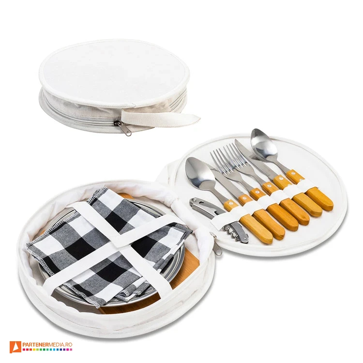 seturi de tacamuri si farfurii de picnic r17149 poza 1