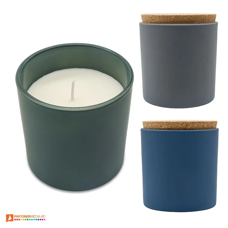 candele promotionale din sticla transparenta cu lumanare parfumata r17381 candele promotionale din sticla transparenta cu lumanare parfumata r17381 poza 1