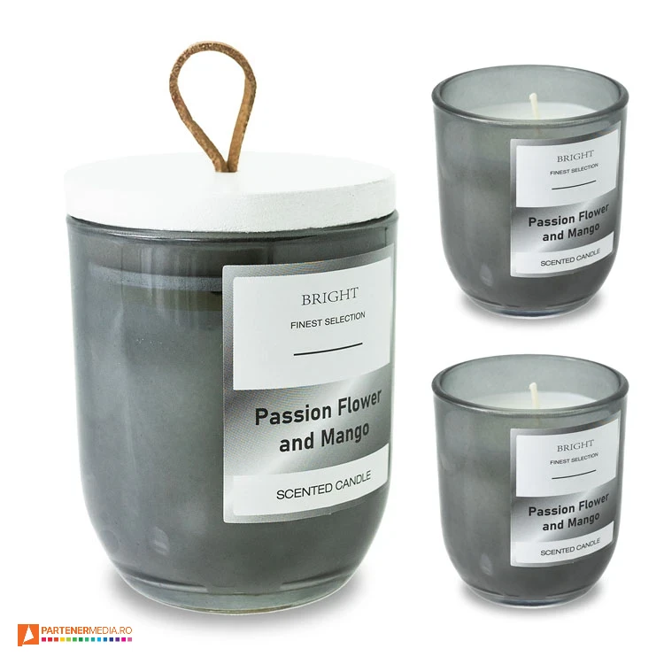 lumanari parfumate cu suport din sticla r17436 lumanari parfumate cu suport din sticla r17436 poza 1