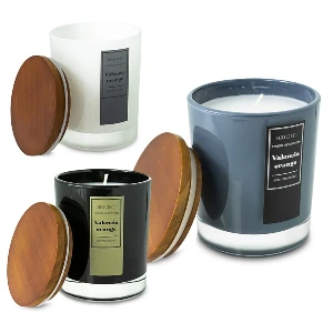 lumanari parfumate promotionale cu candela din sticla r17437