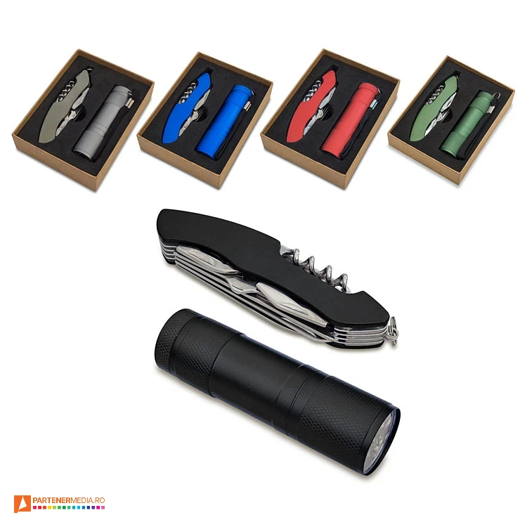 seturi de lanterna cu briceag multifunctional r17486 poza 1