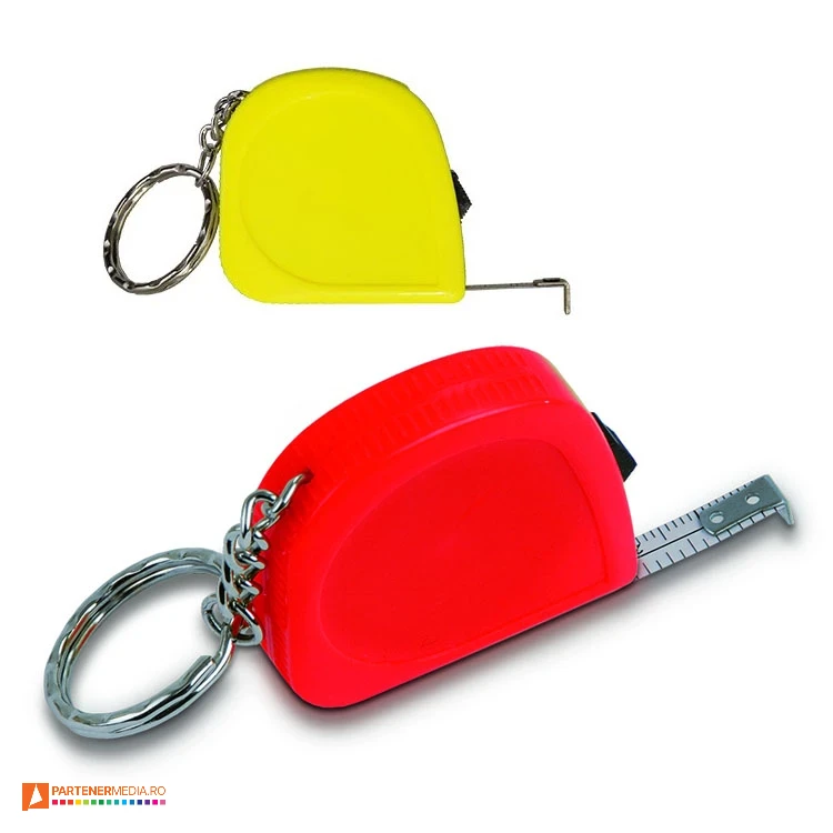 brelocuri din plastic cu ruleta de 2 metri r17603 poza 1