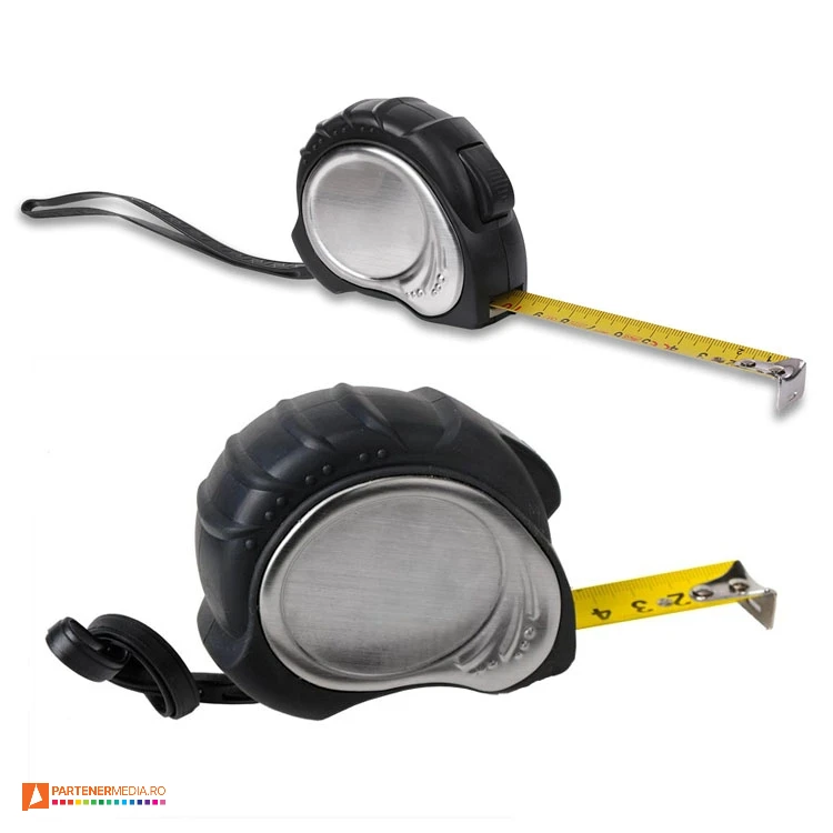 rulete promotionale de 5 metri din plastic si metal r17630 poza 1