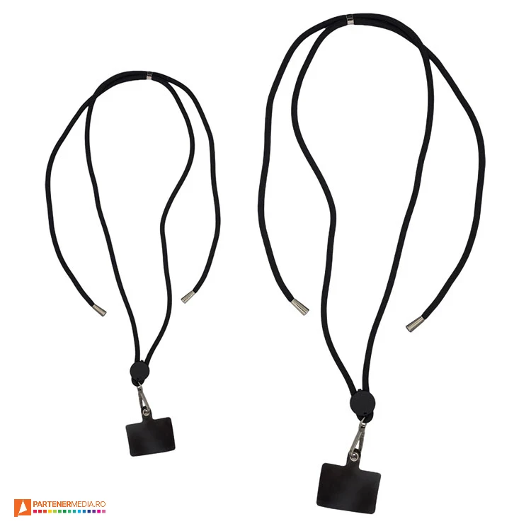 lanyard uri promotionale cu suport de telefon r17851 poza 1