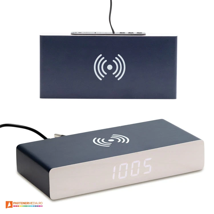 ceasuri de birou cu incarcator wireless r22118