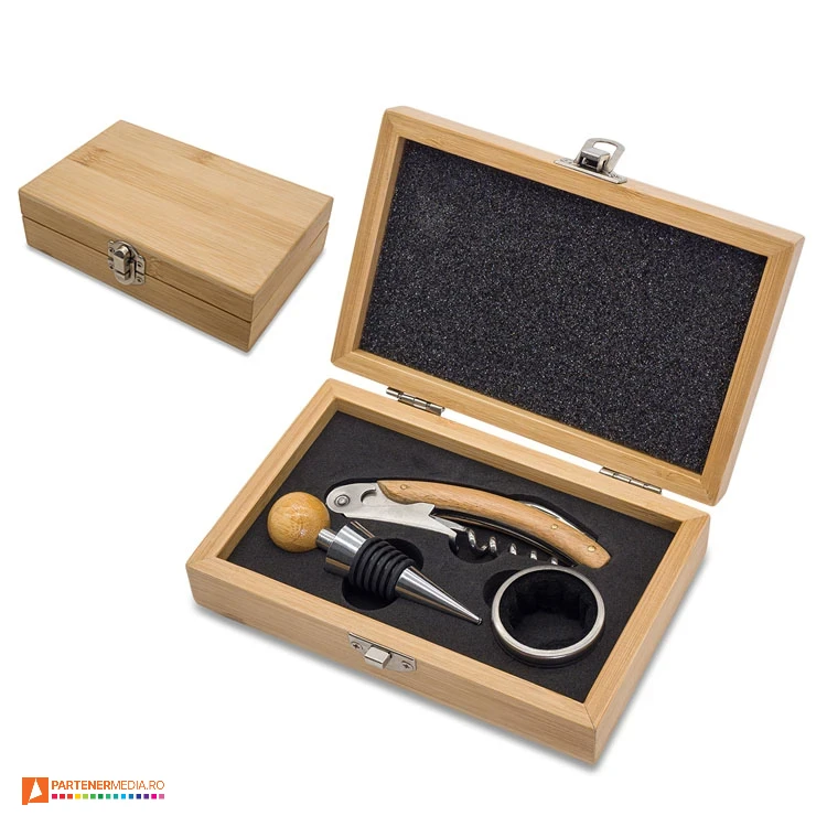 cutii cu 3 accesorii pentru sticle de vin r22522 cutii cu 3 accesorii pentru sticle de vin r22522 poza 1