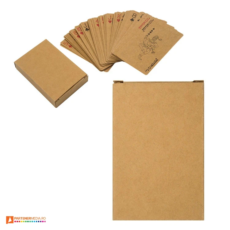 pachete de carti de joc din carton kraft r41308 pachete de carti de joc din carton kraft r41308 poza 1