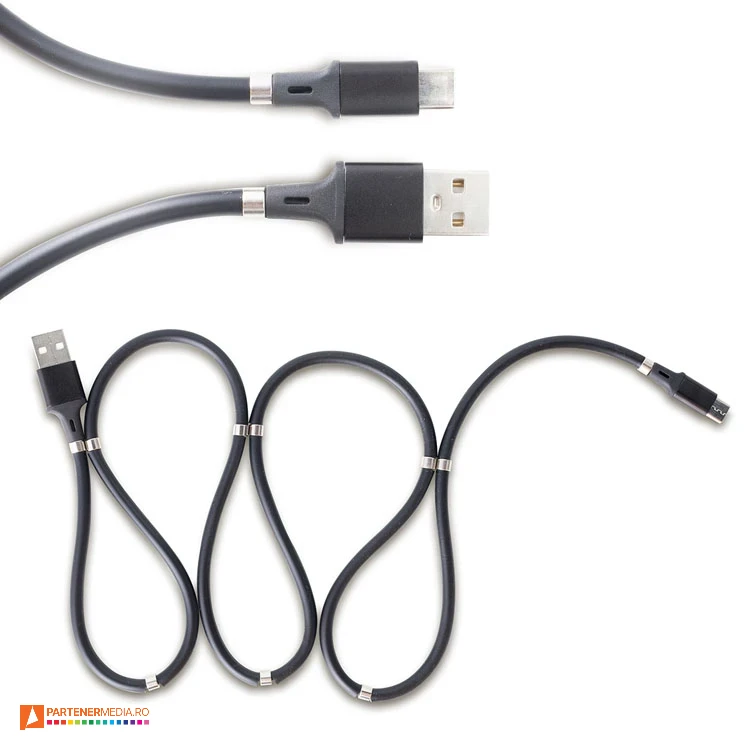 cabluri usb cu elemente magnetice r50160 cabluri usb cu elemente magnetice r50160 poza 1