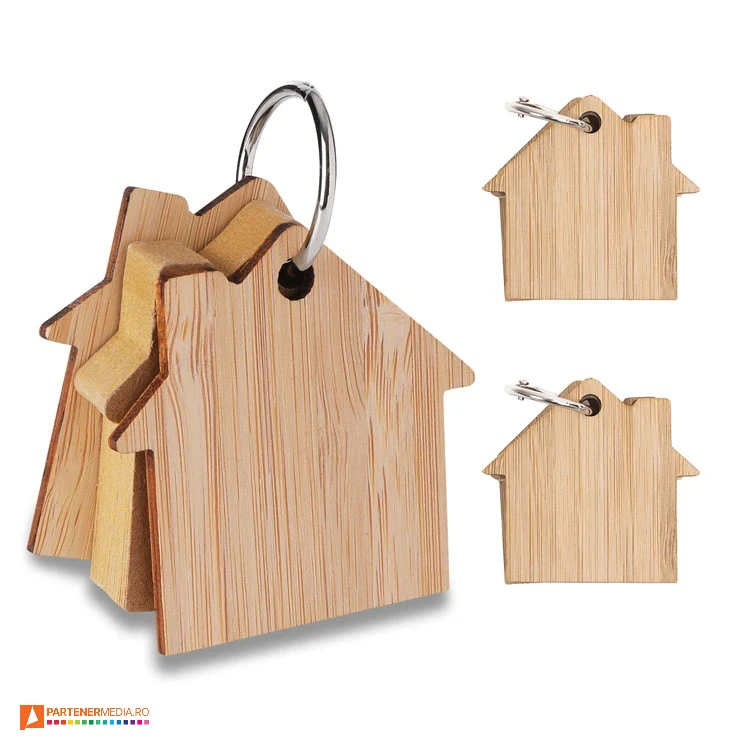brelocuri din lemn cu notepad inclus r73141 poza 1