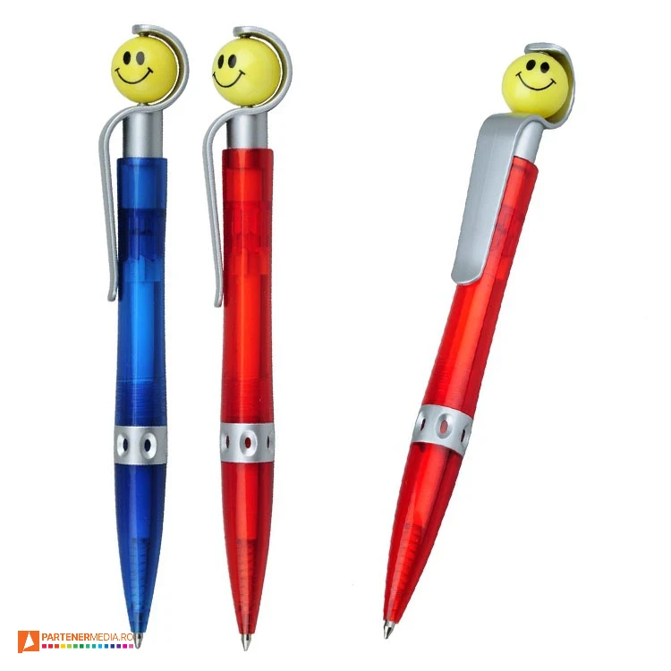 pixuri cu bila antistress cu smiley face r73388 poza 1