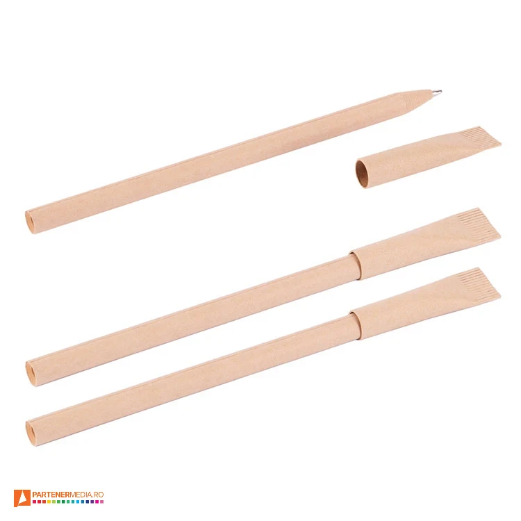 pixuri cu capac si corp din carton reciclat r73437 poza 1