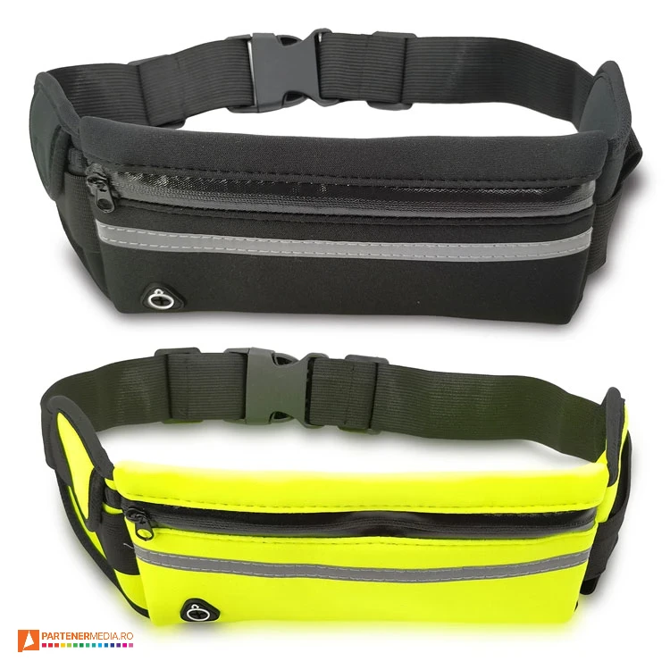 borsete sport promotionale cu banda reflectorizanta r73629 poza 1