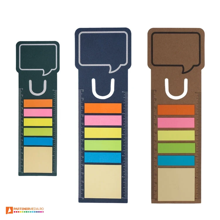 Semne de carte cu post it galbene, rigla si etichete colorate semne de carte cu etichete colorate si rigla r73670