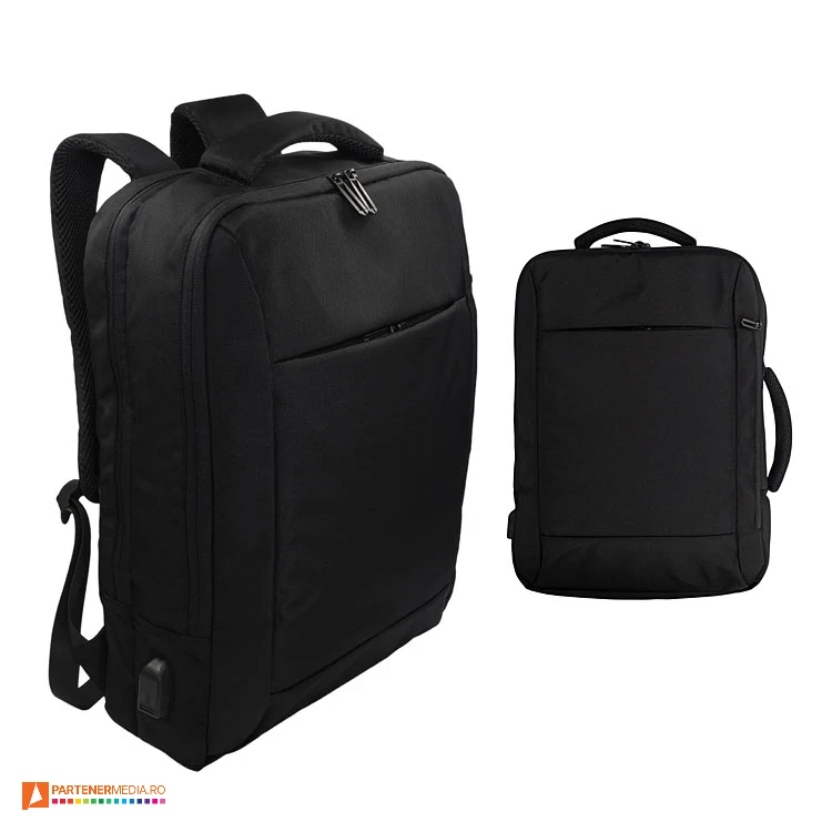 rucsacuri promotionale cu buzunar de laptop si design urban r91840
