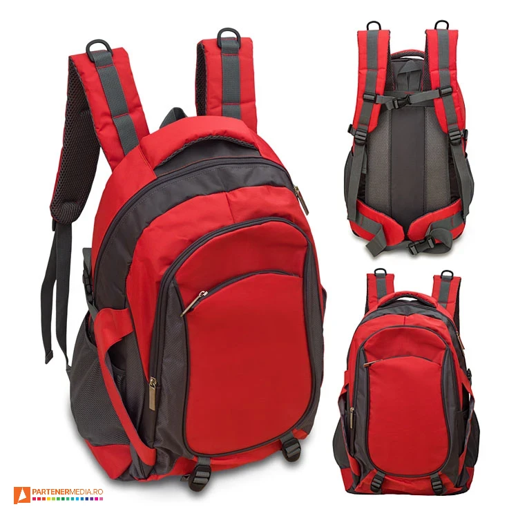 rucsacuri rosii de calatorii cu multiple buzunare r91847 rucsacuri rosii de calatorii cu multiple buzunare r91847 poza 1