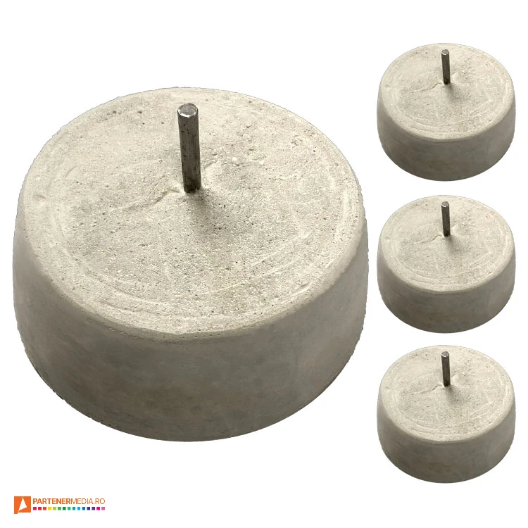 postamente din beton pentru steaguri