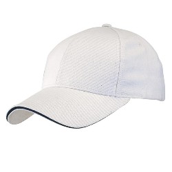 sepci unisex albe din bumbac 0702180 poza 5