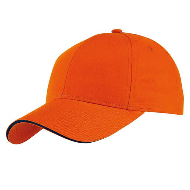 sepci unisex portocalii din bumbac 0702182 poza 8