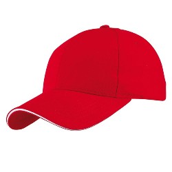 sepci unisex rosii din bumbac 0702181 poza 9