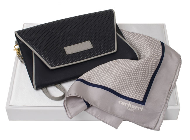 seturi de posete Cacharel cu esarfe din matase CPFO419 poza 1