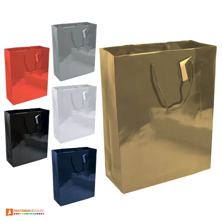 Pungi mari de cadou din carton laminat colorat de 34 x 41 x 12 cm pungi mari de cadou din hartie laminata 15126