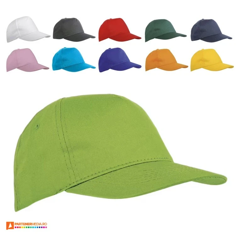 sepci unisex de adulti din poliester cu 5 panele 16302 poza 1