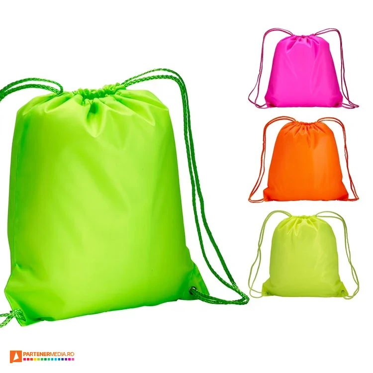 rucsacuri drawstring colorate din poliester 17117