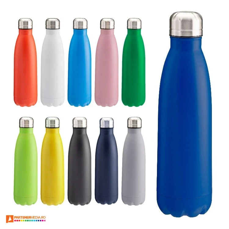 sticle termoizolante colorate din otel inoxidabil de 500 ml 19416