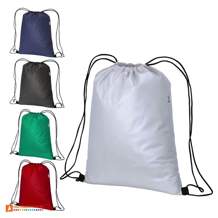 rucsacuri promotionale din rpet cu snururi duble 22106