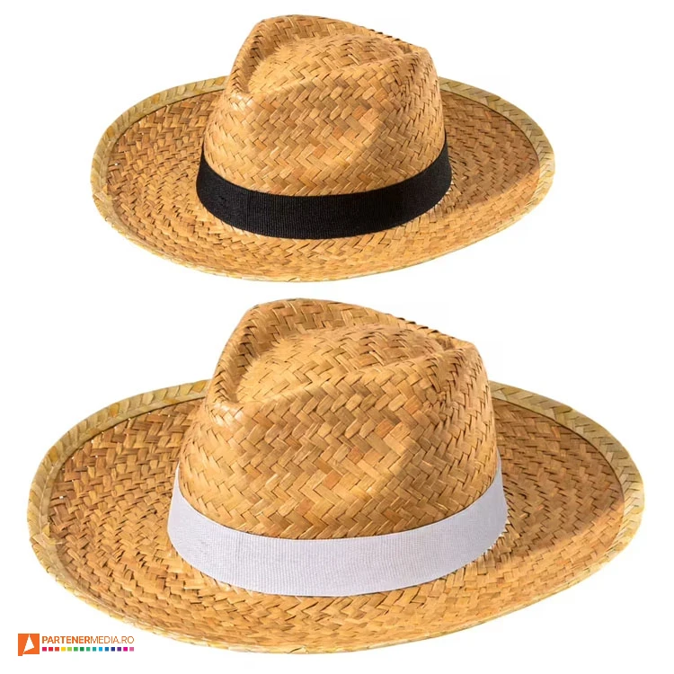 palarii unisex promotionale din paie naturale 23301 poza 1
