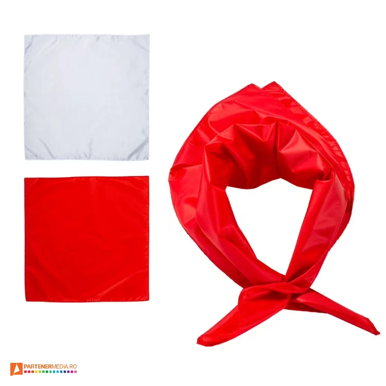 esarfe promotionale de 60x60 cm din poliester 23305 poza 1