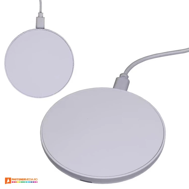 incarcatoare wireless de 10w din plastic reciclat 23406