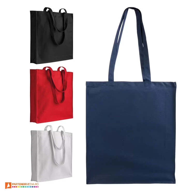 sacose din bumbac reciclat cu burduf de 8 cm 24108 poza 1