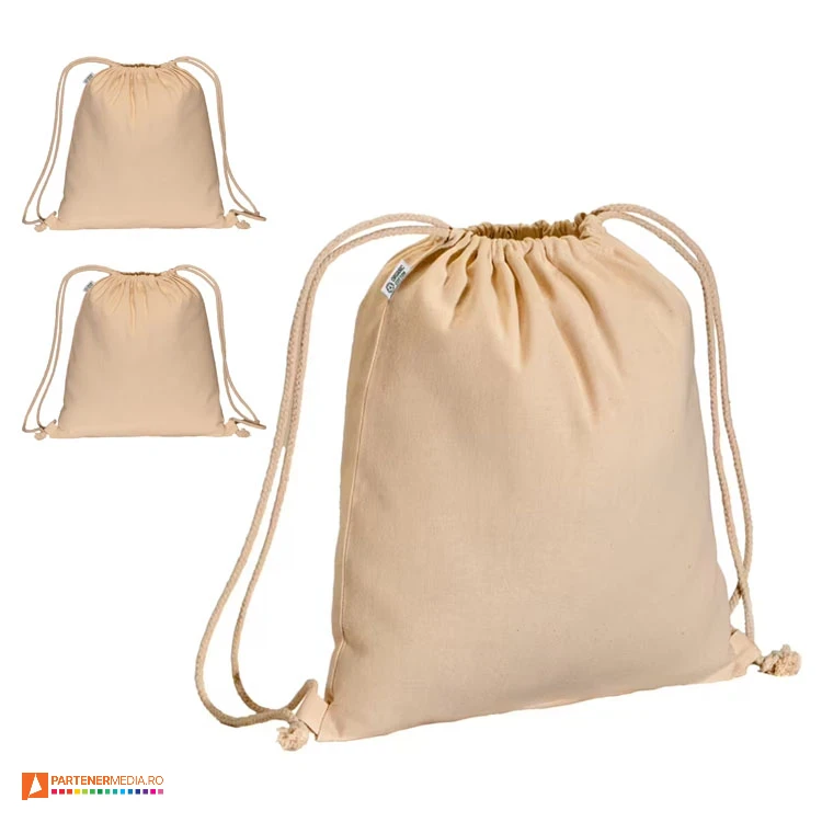 rucsacuri din bumbac organic de tip drawstring 24120