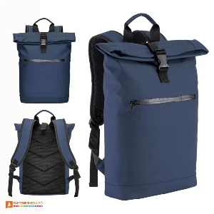 rucsacuri bleumarin de laptop cu inchidere prin clapeta 24133 poza 2