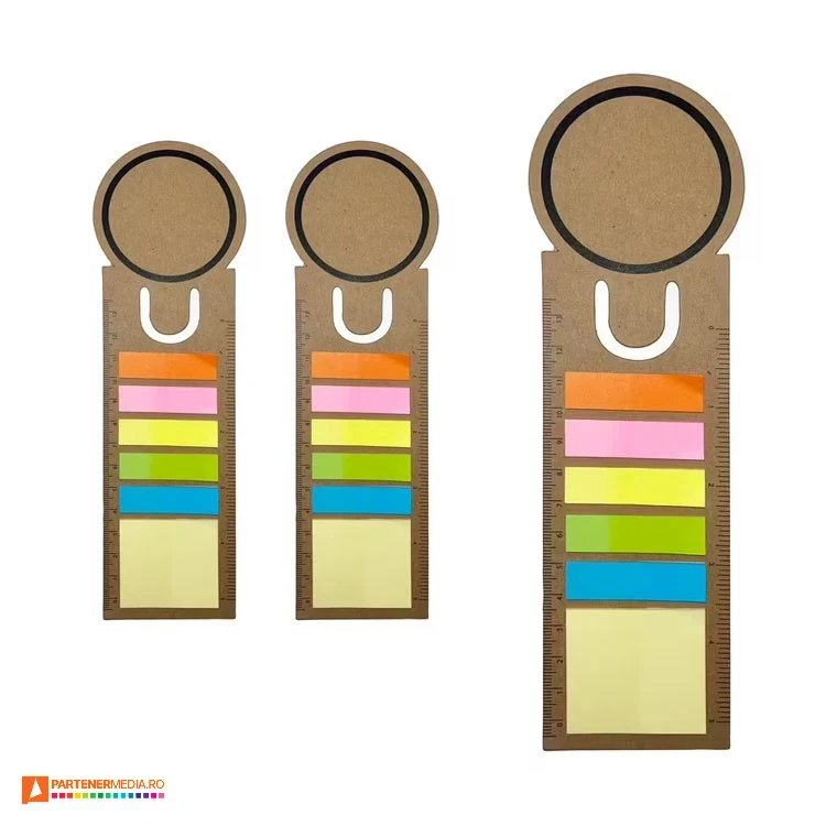 semne de carte din carton reciclat cu etichete colorate 2543322