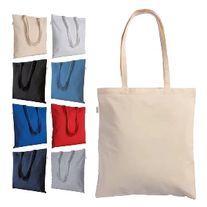 sacose de cumparaturi din bumbac reciclat de 280 grame 26107