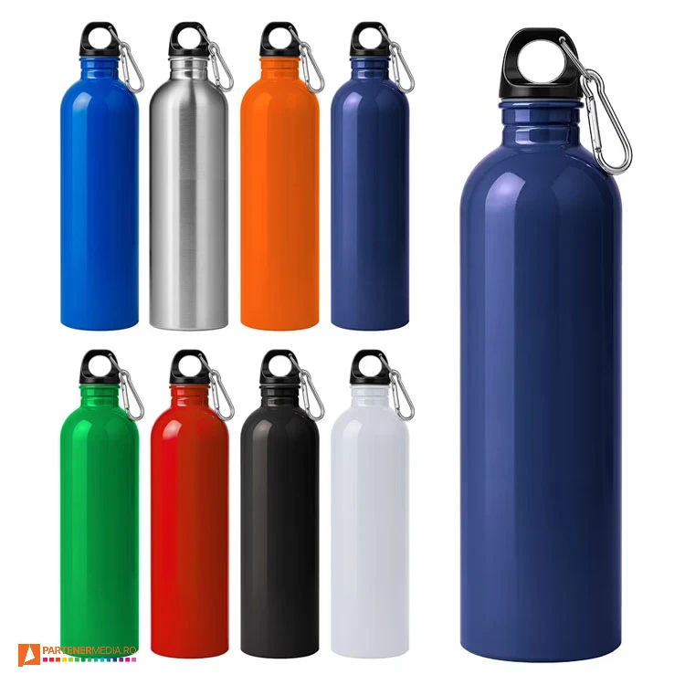 bidoane ecologice de 750 ml din otel inoxidabil reciclat 26434