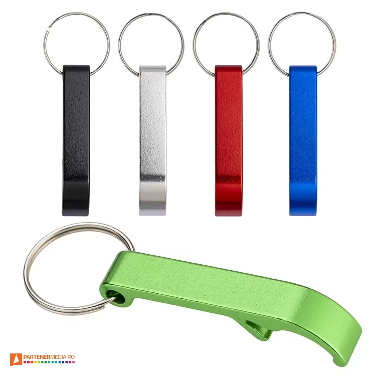 brelocuri metalice colorate cu desfacator de sticle 26902 poza 1