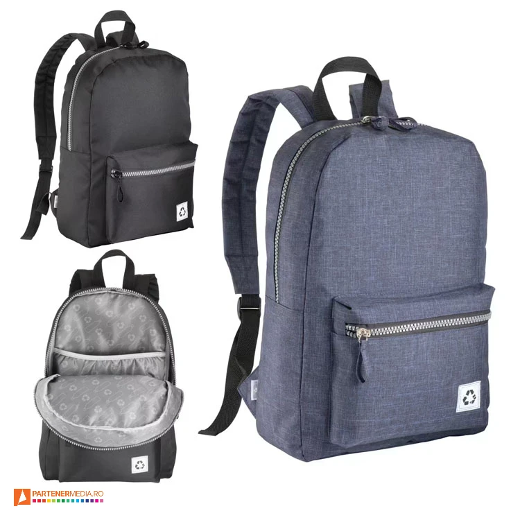 rucsacuri promotionale ecologice de laptop din pet reciclat dm20107